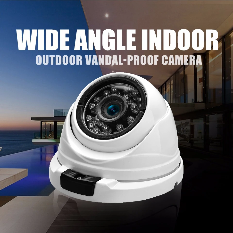 Купольная камера видеонаблюдения BESDER широкоугольная 2 8 мм 720P 960P 1080P PoE|ip camera|camera