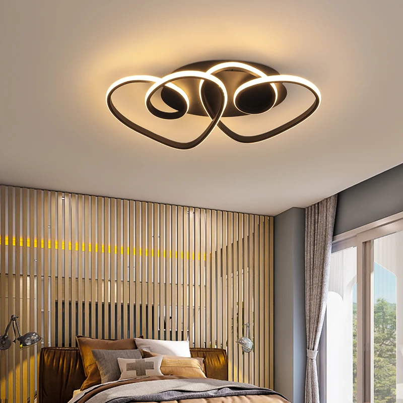 

Modern Led Ceiling Light With Remote Control Chandeliers Ceiling Bedroom Lights Ceiling Deco Enfant Chambre Plafonnier Led Lamp