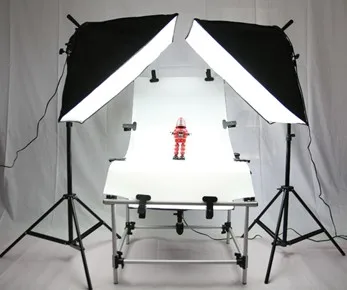 font b Photo b font Shooting Table Softbox Kit Photographic Equipment still life table lamp