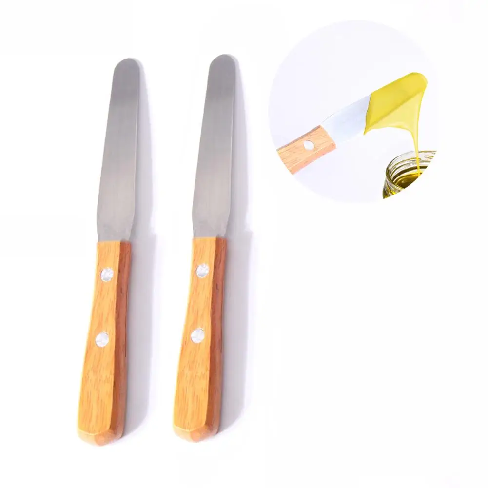 Stainless Steel Metal Wax Adjustment Stick Waxing Wax Spatula Sticks Depilation Hair Removal Applicator
