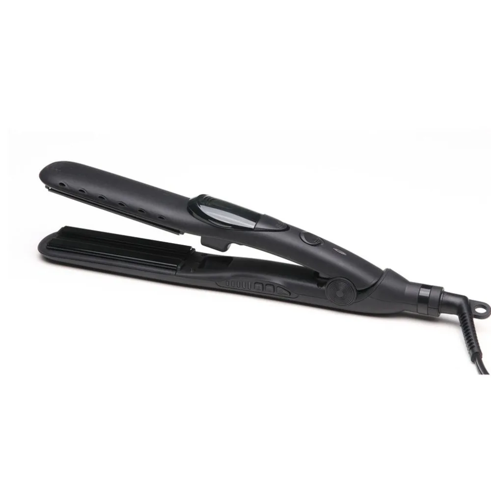 

Professional Hair Straightener Salon Steam Flat Iron Straightening + Argan Oil For Both Dry & Wet Hair