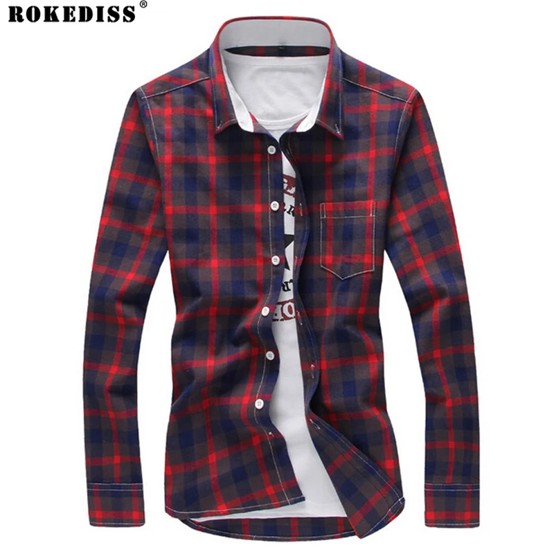 font b Shirt b font font b Men b font 2016 New Arrival Casual Plaid