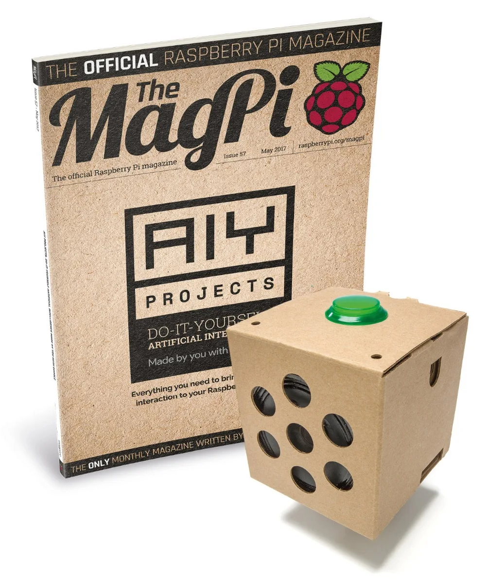 Голосовой набор Google AIY для Raspberry Pi 3 Model B+/Raspberry Pi 3B