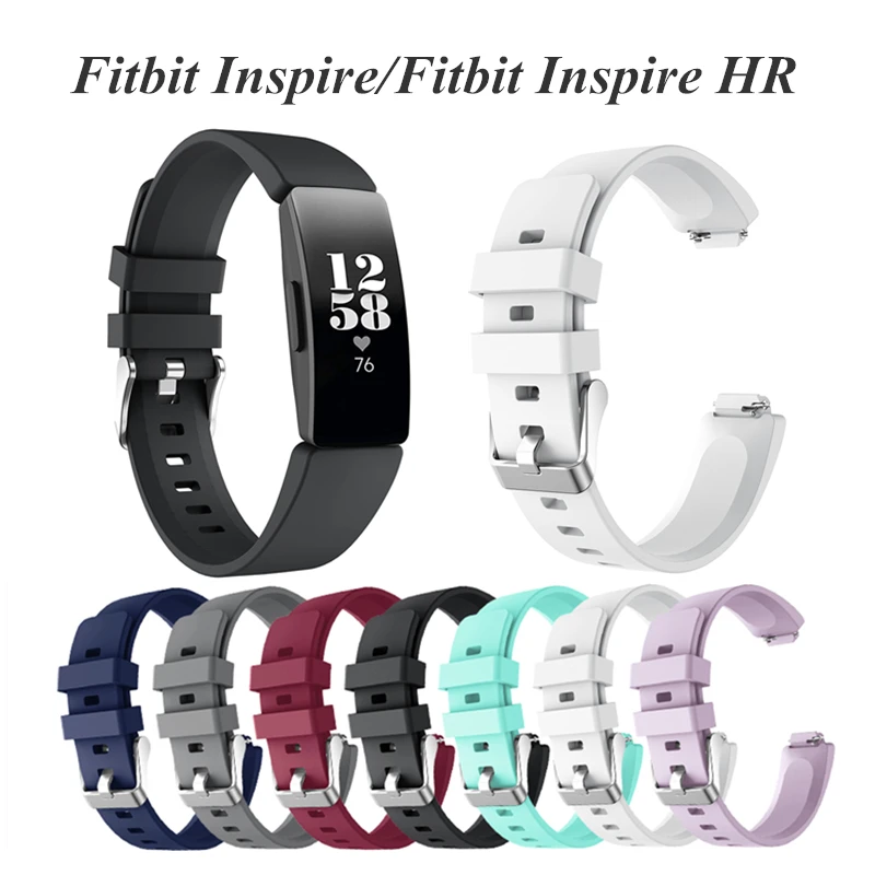 Для Fitbit Inspire/Fitbit Inspire HR мягкий силиконовый ремешок для часов на замену для Fitbit Inspire/Fitbit Inspire HR резиновый браслет