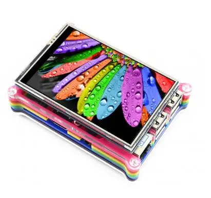 480x320, 3,5 дюймовый сенсорный экран TFT lcd предназначен для Raspberry Pi, 125 МГц высокоскоростной SPI