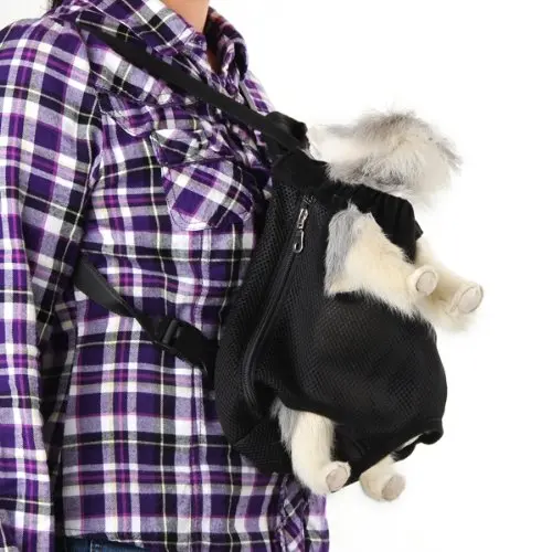 

Wholesale 5pcs ( PORTEUR SAC LAVABLE POUR CHIEN CHAT NOIR TAILLE S