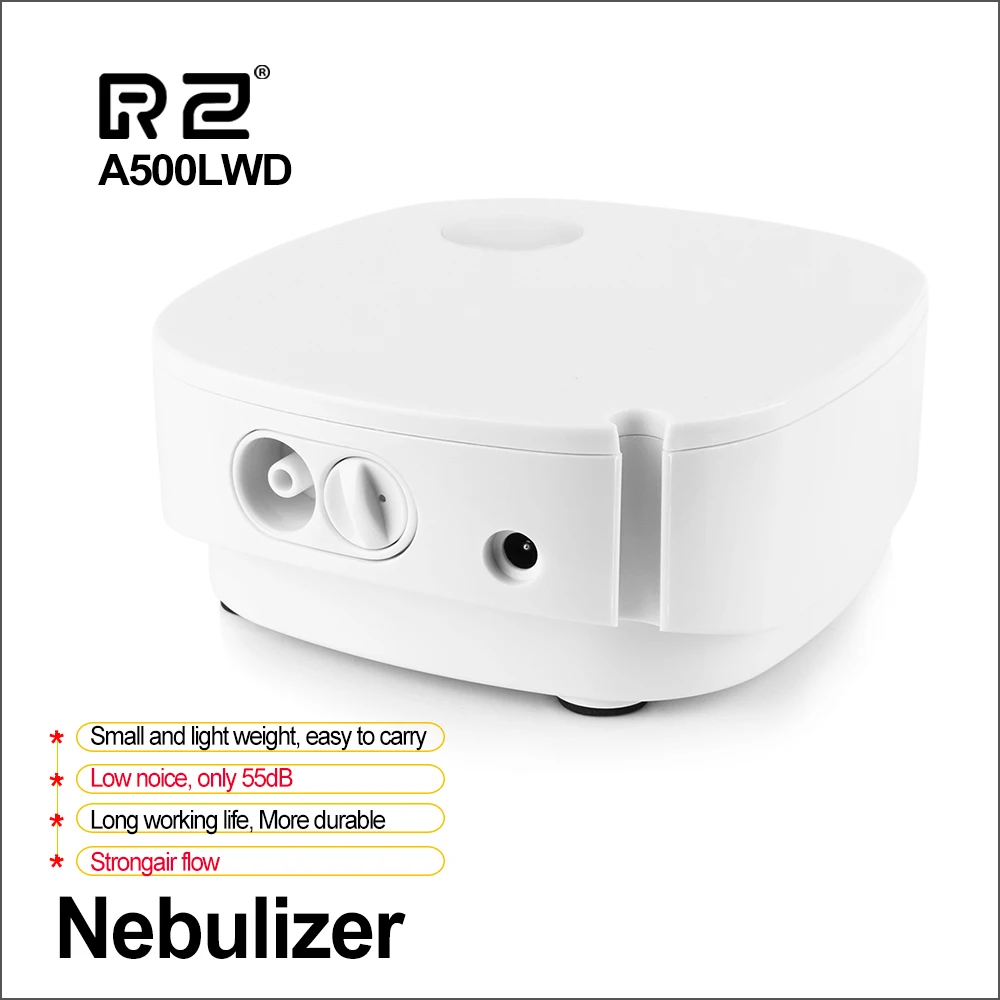 RZ Nebulizer Home Care Children Adult Asthma Inhaler Respirator Humidifier Rechargeable Automizer Inhale Ultrasonic Nebulizer
