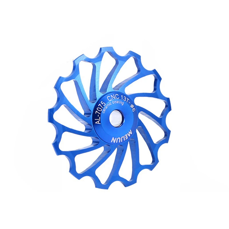 

1 Piece Bicycle Ceramics Rear Derailleur 11T/13T MTB Bicycle Parts Ceramic Bearing Jockey Wheel Pulley Rear Derailleur