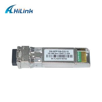 

10G CH17-61(1563.86nm~1528.77nm) C-Band 100km DWDM SFP+ Module Dual LC Connector