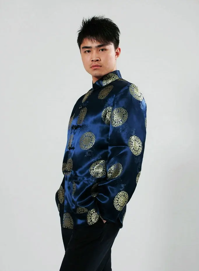 Традиционный костюм в стиле династии Тан китайские куртки мужские Gar мужские ts китайский костюм китайский стиль Мужская Свадебная блузка