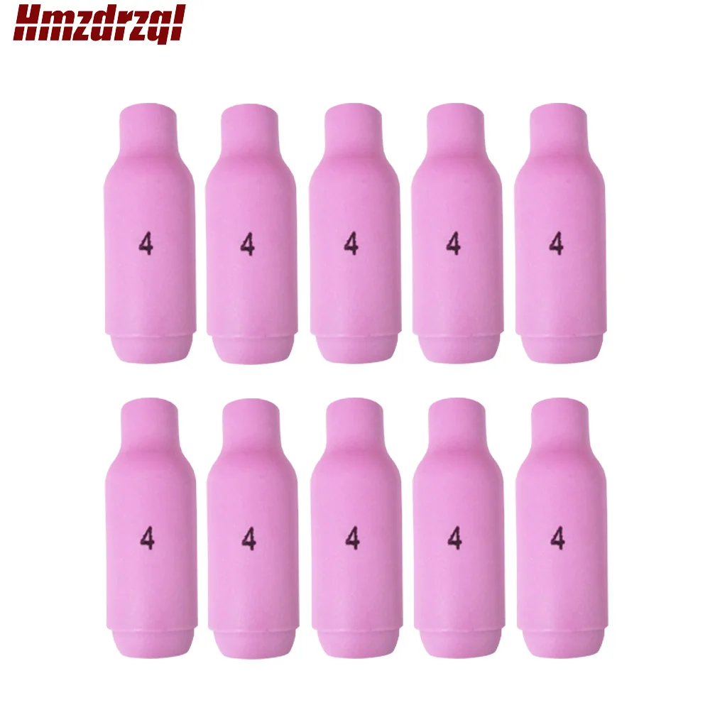 10 pcs TIG Alumina Ceramic Nozzles Gas Lens Cup TIG Consumables 10N50 4# Fit Welding Torch SR PTA DB WP 17 18 26 Series 10 pcs TIG Alumina Ceramic Nozzles Gas Lens Cup TIG Consumables 10N50 4# Fit Welding Torch SR PTA DB WP 17 18 26 Series