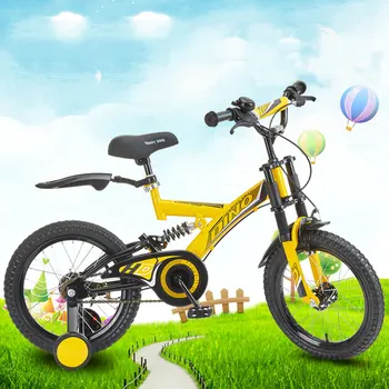 

Children's Bicycle 3-12 Years Old 14 Inches Shock Absorber Double Brake Variety of Options Safe and Secure Child Favorite