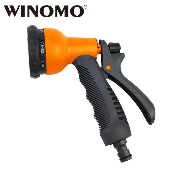 Winomo Garden Hose Nozzle Flow Control 8 Patterns High Pressure Anti Winomo Garden Hose Nozzle Flow Control 8 Patterns High Pressure Anti Leak Watering With