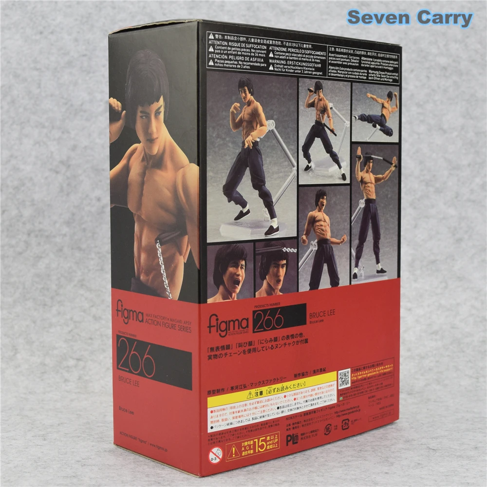 Брюс Ли фигма 266 ПВХ фигурка Коллекционная модель игрушки 14 см|model toy|toy factorybruce lee |