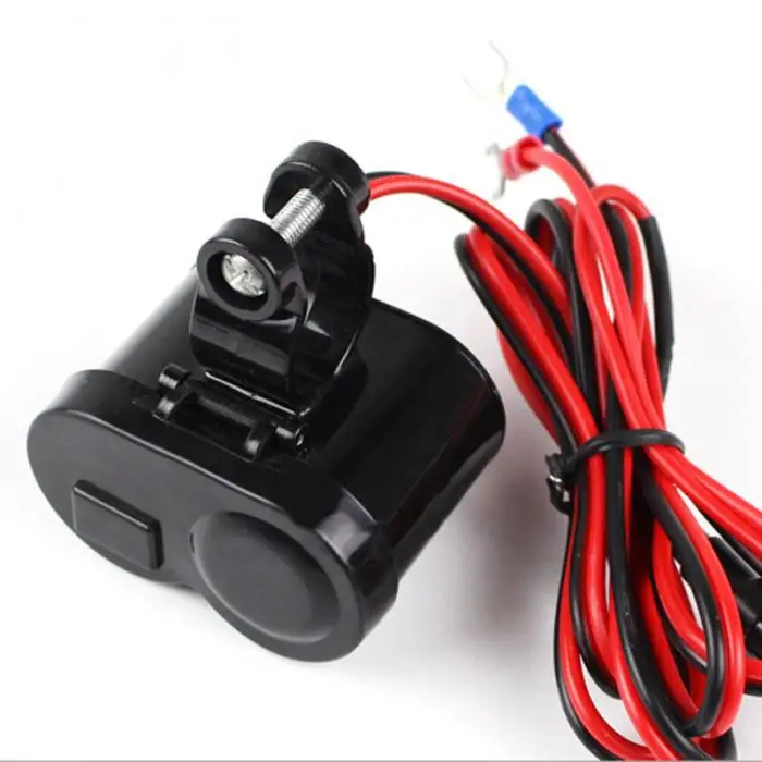 Мотоцикл Авто стиль USB Водонепроницаемая сигарета зарядное устройство адаптер с переключателем автомобильный прикуриватель Стайлинг автомобиля