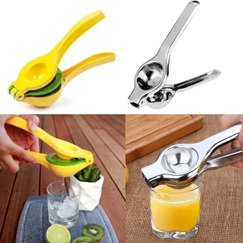 

Metal Lemon Squeezer Hend Held Juicer Double Lemon Lime Squeezer Manual Orange Citrus Press Juicer Squeeze Kitchen Tool