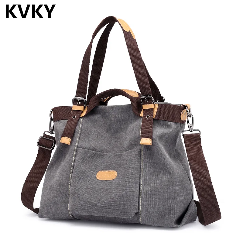 

2018 Canvas Women BagHigh Quality Handbags Hobos Shoulder Bags Fashion Female Crossbody Bag Ladies Casual Tote Bolsas Feminina