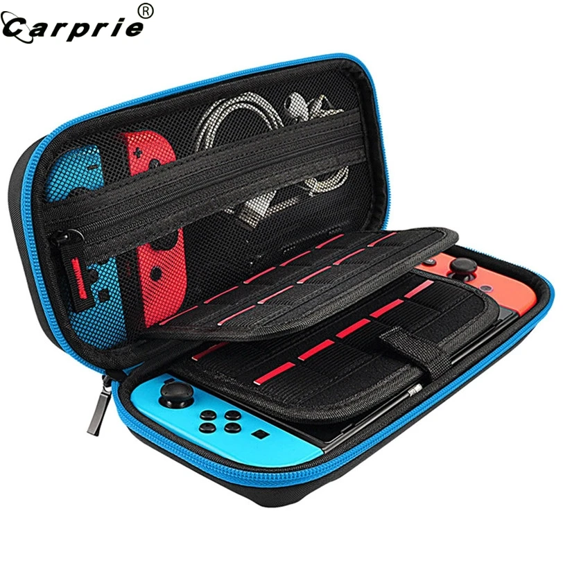 

CARPRIE Firm EVA Carrying Case Cover Carbon Fiber Shell Portable Pouch Bag For Nintendo Switch Controller 907 Drop shipping