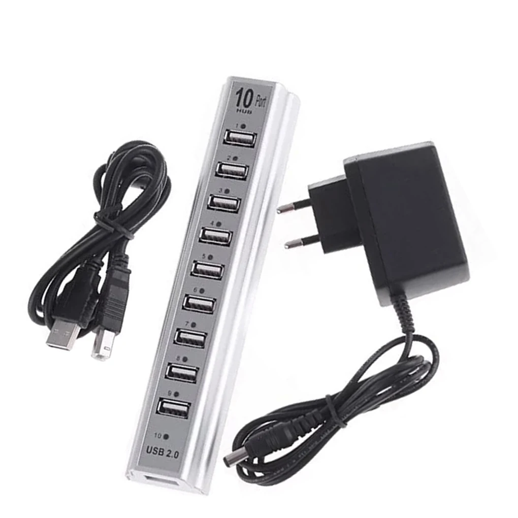 USB разветвитель 2 0 10 портов|Зарядные устройства| |