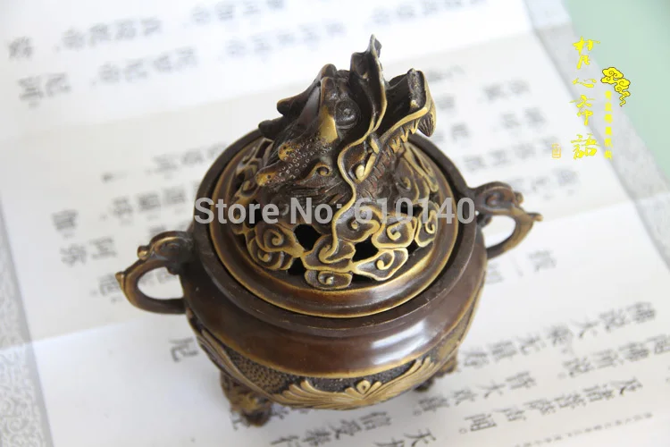 

Wishful sandalwood incense burner stove antique incense smoke incense tower incense cornucopia Road utensils