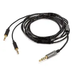 Сменный кабель для наушников Sennheiser HD477 HD497 HD212 EH250 EH350-позолоченный аудио провод