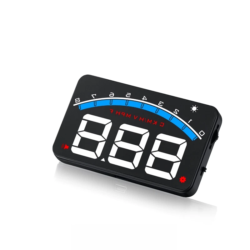 

OBDHUD Big Digital Number Easier Read Car OBD2 HUD Head-Up Display M6 Driving Speed Windshield Projector