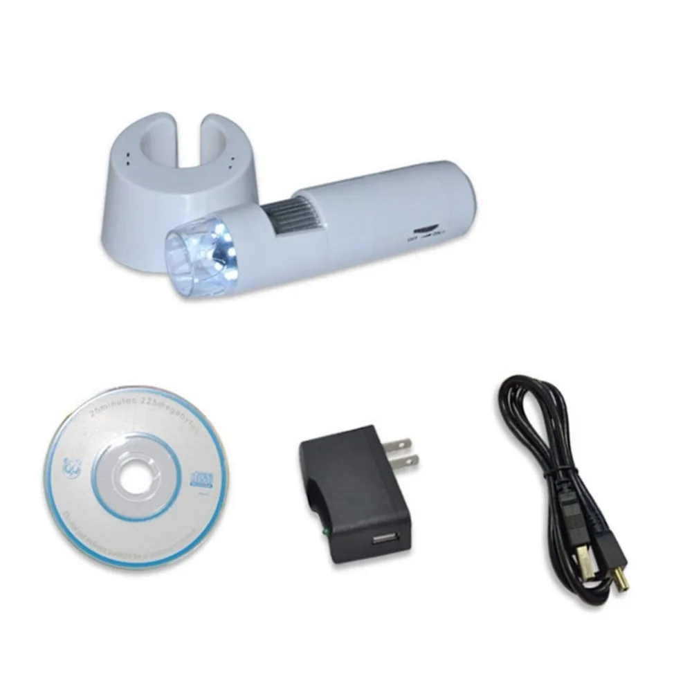 

5X-200X 8LED Wireless WIFI Connection Digital Electronic Microscope Hand-held Zoom Endoscope Magnifier For Tablet Mobile Phone
