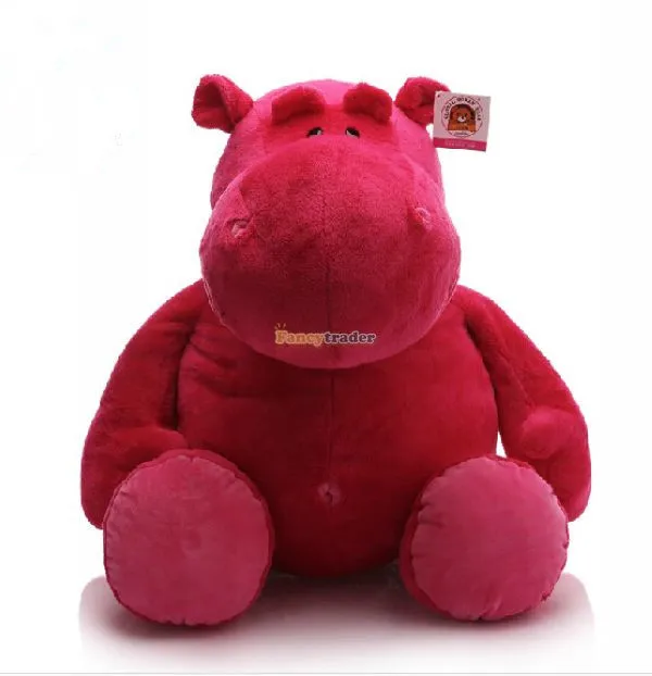 Fancytrader High Quality! 31'' / 80cm Lovely Giant Stuffed Plush Hippo