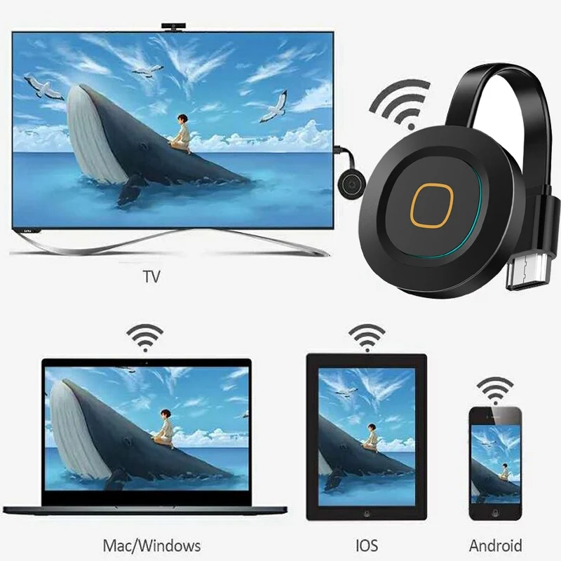 

MiraScreen G10A 4K TV Stick 2.4G 5G Smart TV Dongle Wireless HDMI Display Receiver DLNA Airplay Miracast anycasting for phone TV