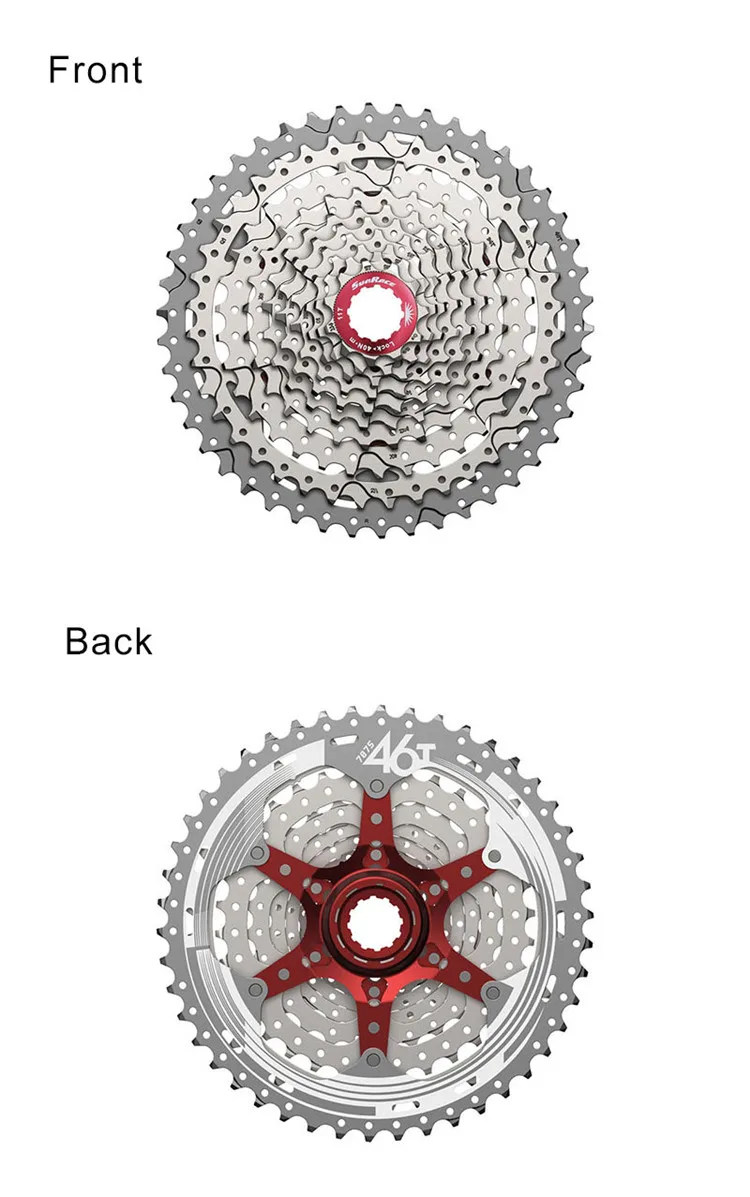 Sunracing 10s 11s 12s велосипедные кассеты для MTB велосипеда 46T 50T свободного хода, CSMX80 Z90 S8 S3 X3 велосипедные маховики для Deore sram