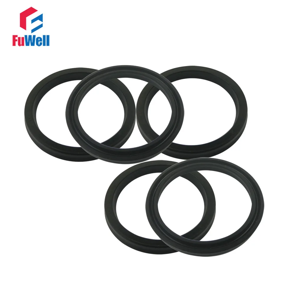 NBR Black Hydraulic Pump Oil Seal 60x70x6mm USH Piston Seal Ring For
