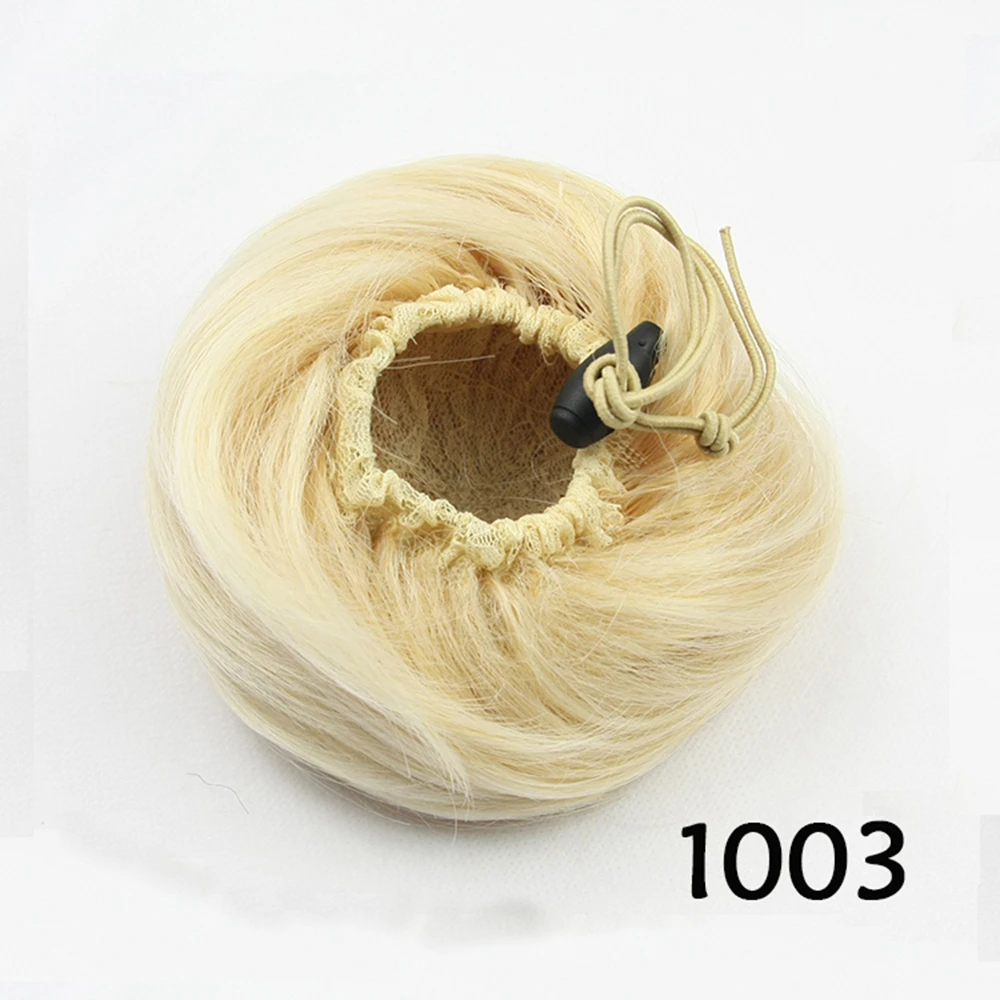 Soowee 8 цветов Синтетические волосы Браун светлые резинкой пончик Chignon Волосы Bun