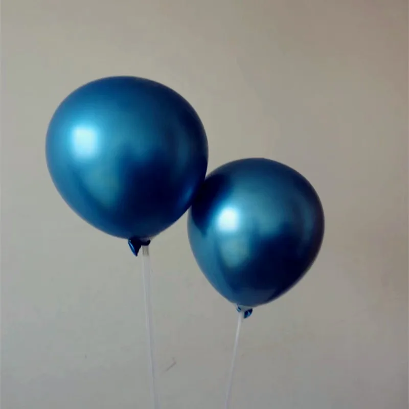 

Blue metal balloon 15pcs/lot12 inch thick helium ballons birthday party decorations adult baloons wedding supplies kids toys
