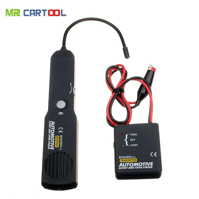 

Universal EM415PRO Automotive Cable Wire Tracker Car Tracer Finder Test Short Open DC 6-42V DC Auto Short Open Circuit Finder