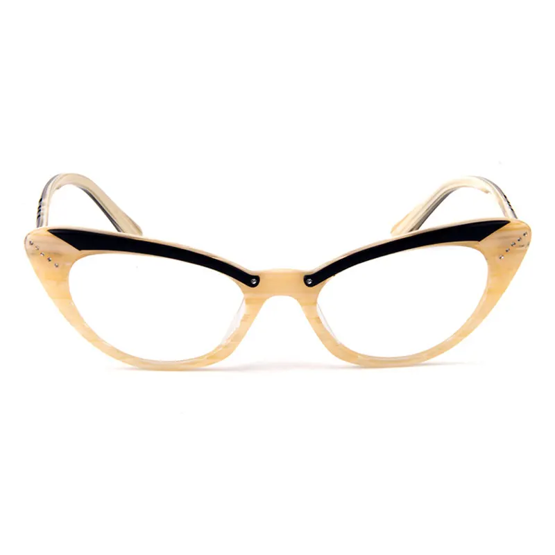 Gmei, оптические модные очки кошачий глаз, ацетат, полная оправа, женские очки по рецепту, оправа, кошачьи очки T8057