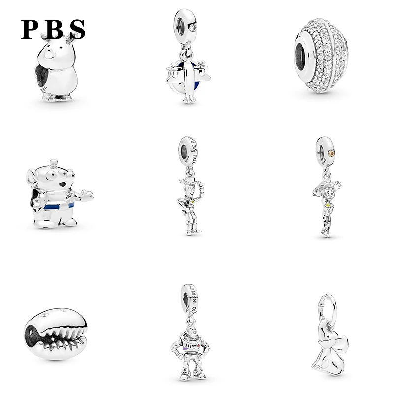 

PBS 100%925 Sterling Silver High-quality 1:1 Exquisite 2019 New Buzz Lightyear Pendant Logo Free Package Manufacturers Wholesale