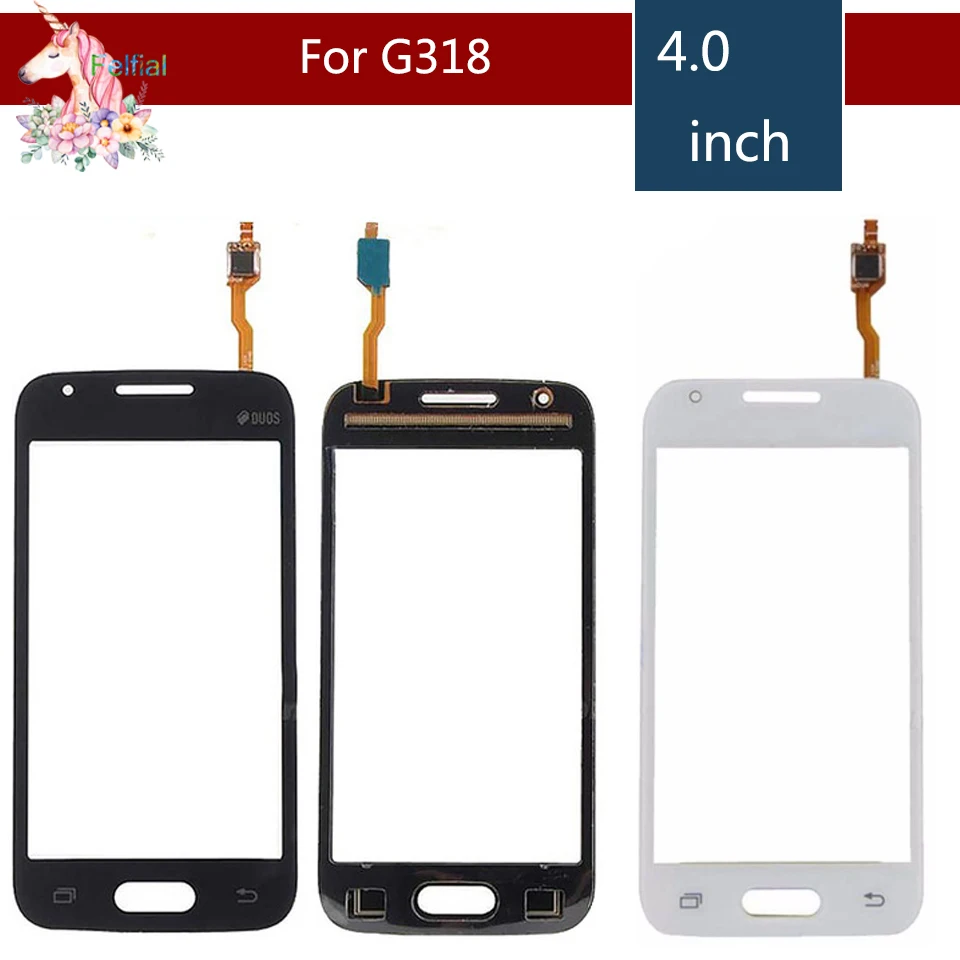 10 шт./лот для Samsung Galaxy 4 0 &quotSM-G318H G318h G318 сенсорный экран дигитайзер сенсор внешнее