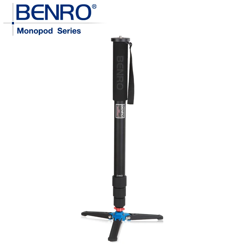 Free Shipping BENRO C48TD Carbon Fiber Monopod Professional Sport