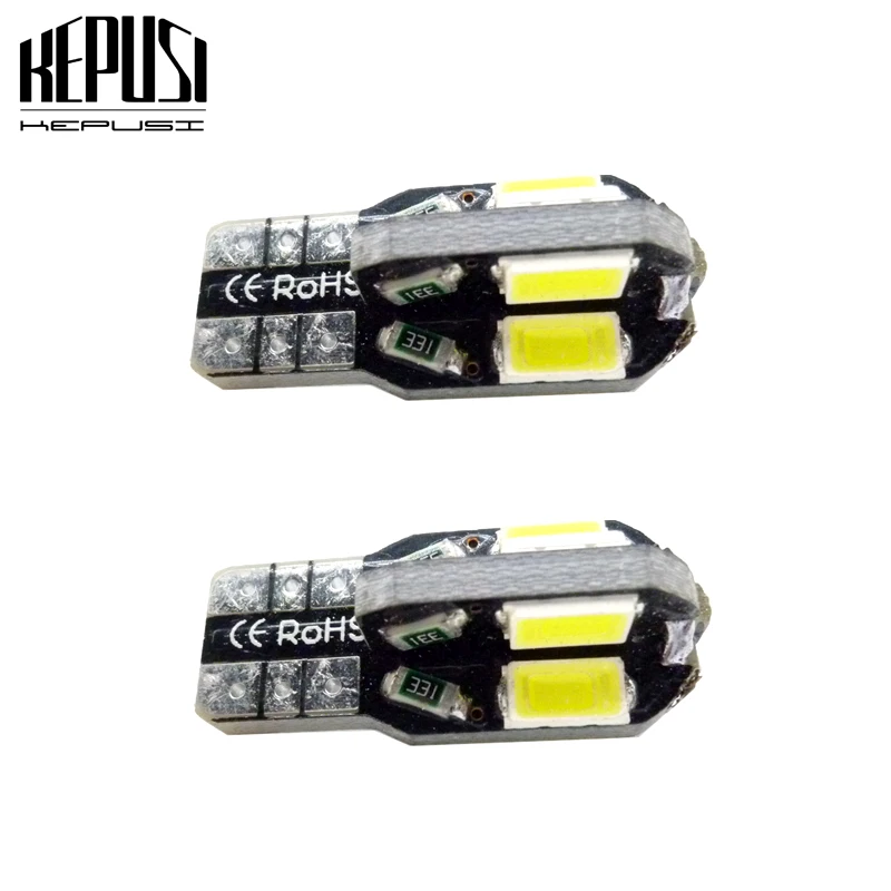 

2x T10 W5W Canbus LED 5630 Car Instrument Panel lamp Wedge Bulb 194 168 Clearance light License Plate Bulb Parking light 12V