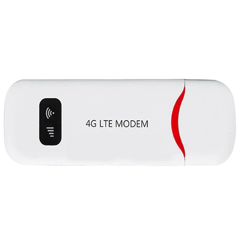 4G Портативный Fdd Lte мобильный Wifi Usb модем маршрутизатор 100 м Диапазон 1/3 ключ слот для sim-карты сетевая карта - Цвет: White