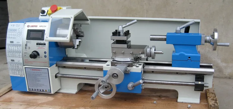 

Lathe Mini bench Lathe Machine Household Wood Lathe Machine wooden machine tools WM210V 600W