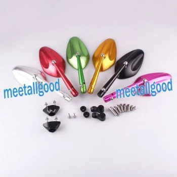 

2pcs/Pair Motorcycle Handle Bar End Rearview Mirror Moto CNC Side Mirrors For YAMAHA YZF R6 YZFR6 2008-2015