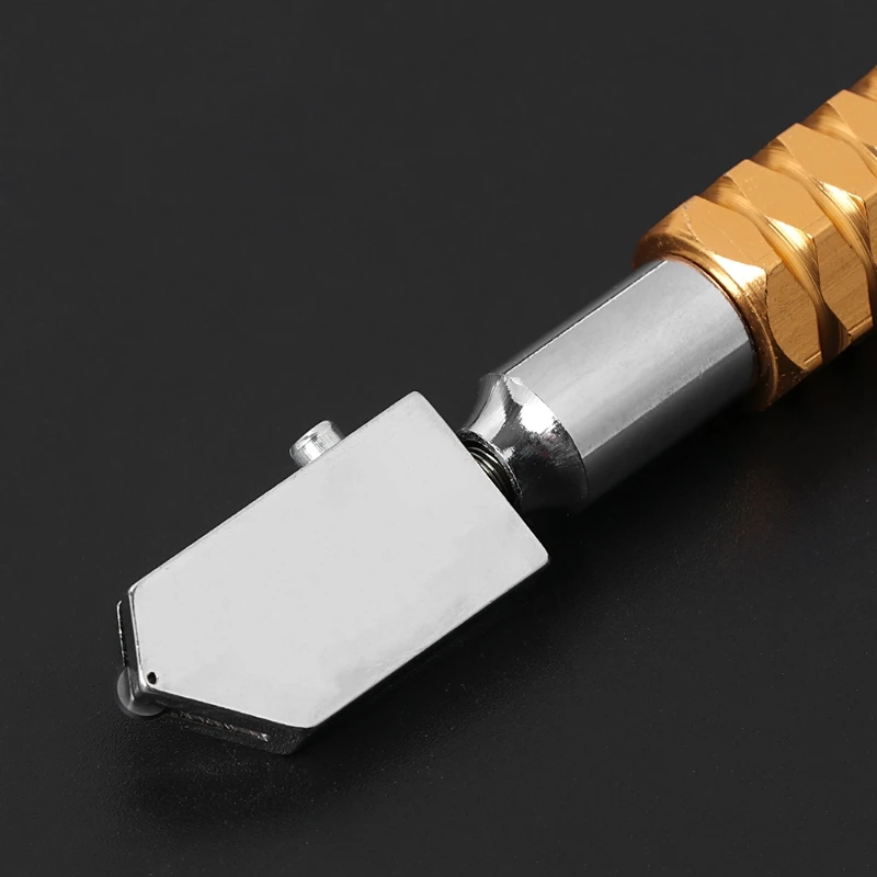 Карбидное лезвие подача масла стеклянный резак ручной инструмент алмазный наконечник противоскользящая металлическая ручка
