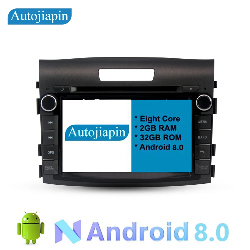 AUTOJIAPIN 7&quot inch Eight Core Android 8.0 2G RAM 1024*600 Car GPS navigation For Honda CRV 2012 With Stereo Radio Audio | Автомобили и