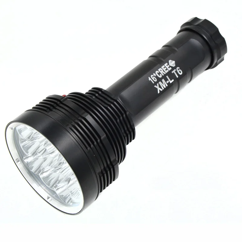 

16 LED Flashlight S88 50W 16 Cree Xm-L T6 Led Flashlight Super Bright Torch Light Camping Lamp Hunting Lighting 16000LM
