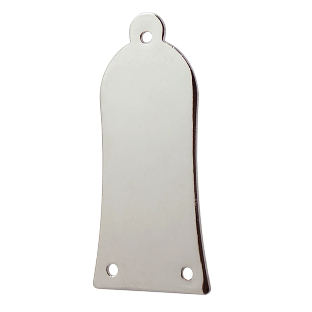 Metal 3 Hole Truss Rod Cover Plate with Mounting Screws For Bass Guitar Replacement Part Accessories