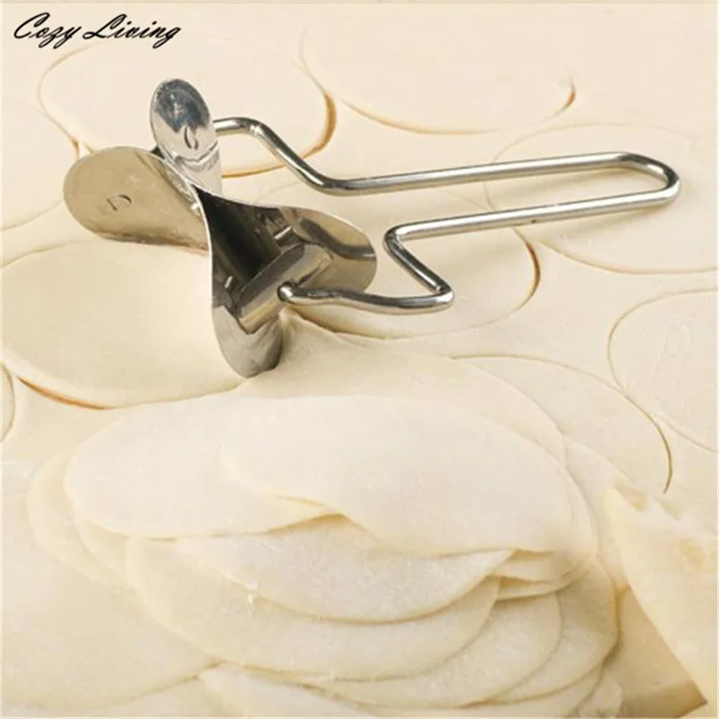 

Pastry Tools Metal Cutter 8cm Fondant Icing Spatula Cookie Round Rolling Cutting Blade Dough Circle Cutter DIY Wholesale 30JA1