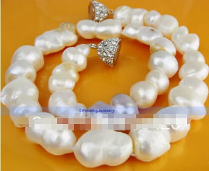 XUEYUN 313+++Genuine 18-24mm Natural Baroque Pearl Necklace 17&quot | Украшения и аксессуары