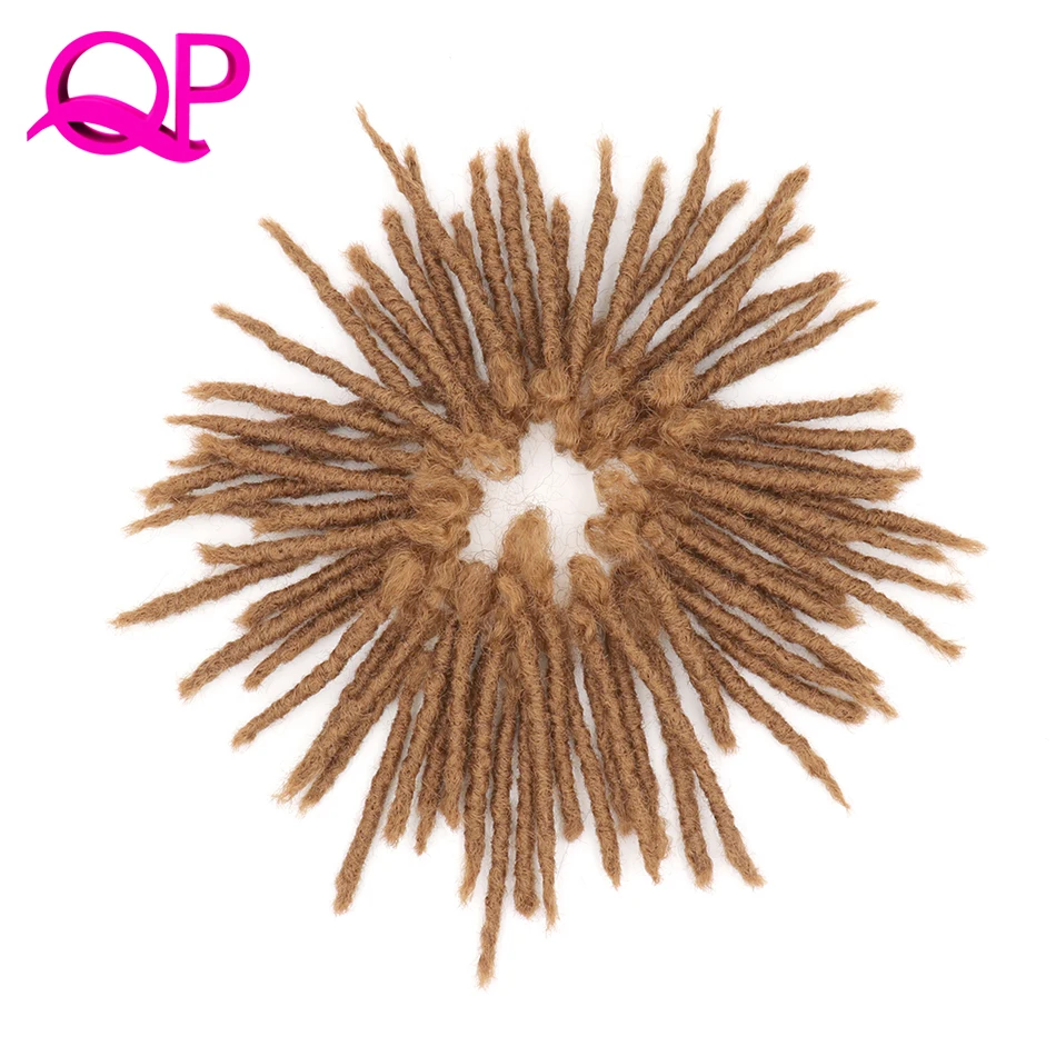 

qp hair8 inch Handmade High Tempe Dreadlocks Men Dreadlocks Crochet Hair Extensions 6 inch Crochet Braiding Hair Pure Color