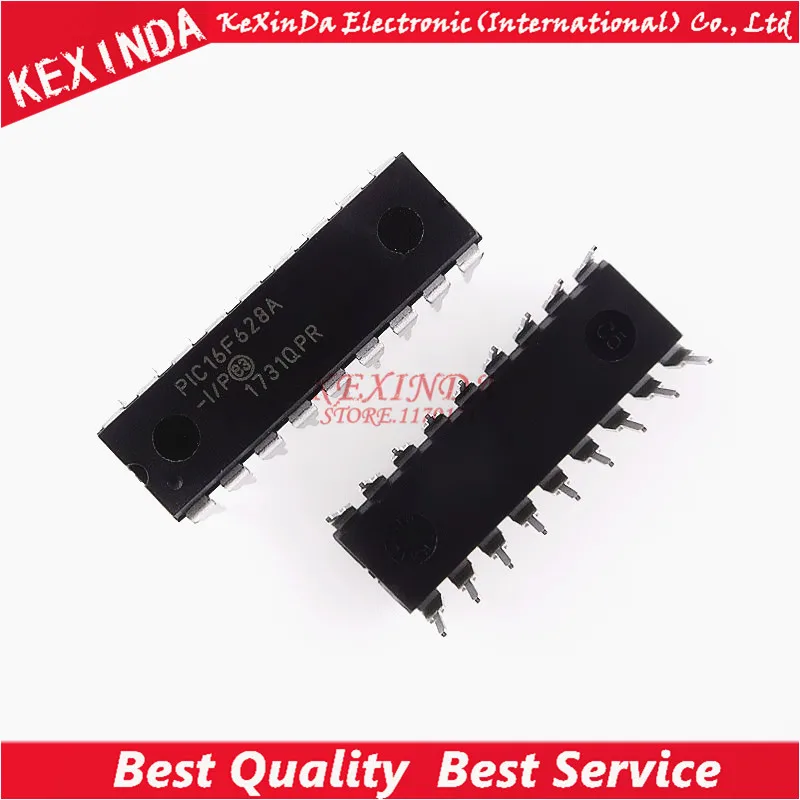 

PIC16F628A-I/P PIC16F628AIP PIC16F628A 16F628A DIP18 10PCS/LOT Free shipping
